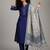 Women Ethnic Motifs Regular Thread Work Kurta with Trousers & With Dupatta