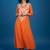 Women Embroidered Regular Kurta with Trousers