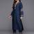 V Neck Ethnic Motifs Embroidered Regular Straight Kurta Set
