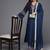 V Neck Ethnic Motifs Embroidered Regular Straight Kurta Set