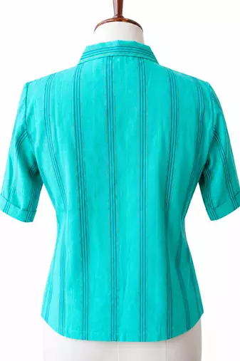 Women Textured Casual Shirt Top