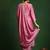 Floral Embroidered Round Neck A-Line Kurta With Trousers And Dupatta