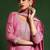 Floral Embroidered Round Neck A-Line Kurta With Trousers And Dupatta