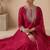 Women Ethnic Motifs Embroidered Empire Thread Work Kurta with Trousers & With Dupatta
