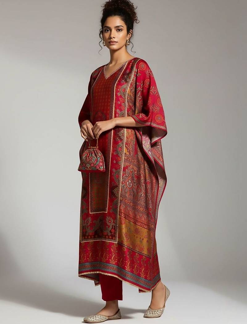 Women Ethnic Motifs Printed Regular Kurta with Trousers