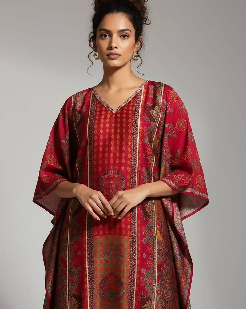 Women Ethnic Motifs Printed Regular Kurta with Trousers