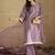 Women Regular Sequinned Kurta with Palazzos & With Dupatta