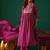 Leheriya Printed Zari Kurta With Trouser & Dupatta