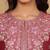 Women Floral Embroidered Regular  Silk Kurta with Trousers & Fringed Dupatta