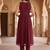 Women Ethnic Motifs Embroidered Empire Thread Work Kurta with Trousers