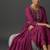 Women Printed Panelled Thread Work Kurta with Trousers & With Dupatta