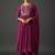 Women Printed Panelled Thread Work Kurta with Trousers & With Dupatta