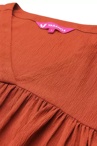 Women Empire Gathered Detail A Line Kurta With Trouser