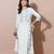 Women Floral Embroidered Regular Thread Work Kurta with Trousers