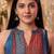 Women Ethnic Motifs Printed Regular Chanderi Silk Kurta with Trousers