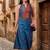 Women Ethnic Motifs Printed Regular Chanderi Silk Kurta with Trousers