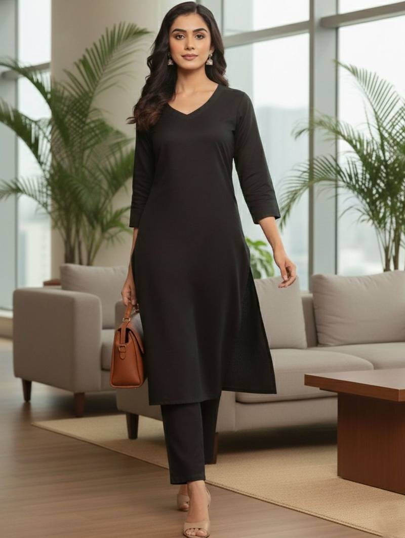 Women Ethnic Motifs Regular Kurta with Trousers & With Dupatta