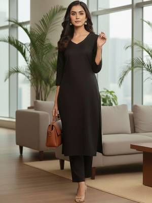Women Ethnic Motifs Regular Kurta with Trousers & With Dupatta 3