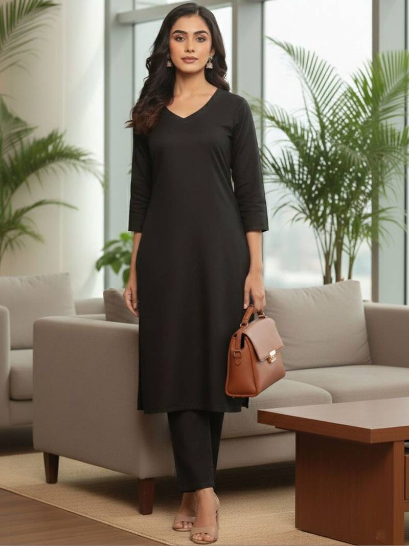 Women Ethnic Motifs Regular Kurta with Trousers & With Dupatta