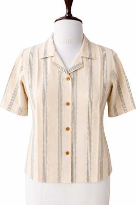 Women Textured Casual Shirt Top 2