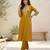 Women Ethnic Motifs Embroidered Regular Thread Work Kurta with Trousers