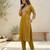 Women Ethnic Motifs Embroidered Regular Thread Work Kurta with Trousers