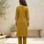 Women Ethnic Motifs Embroidered Regular Thread Work Kurta with Trousers