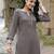 Gotta Patti Straight Silk Crepe Kurta With Trousers