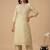 Women Ethnic Motifs Embroidered Regular Sequinned Kurta with Palazzos & With Dupatta