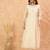 Women Regular Thread Work Kurta with Trousers & With Dupatta