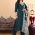Ethnic Motifs Regular Thread Work  Silk Straight Kurta with Trousers & Dupatta