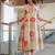 Women Floral Printed Regular Kurta with Trousers