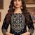 Women Ethnic Motifs Embroidered Regular Thread Work Velvet Kurta with Trousers