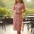 Women Printed Regular Kurta with Trousers & With Dupatta