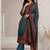 Women Ethnic Motifs Printed Regular Chanderi Silk Kurta with Trousers & With Dupatta
