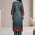 Women Ethnic Motifs Printed Regular Chanderi Silk Kurta with Trousers & With Dupatta