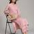 Women Regular Silk Crepe Kurta with Palazzos