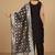 Sleeveless Round Neck Straight Kurta With Trousers And Dupatta