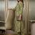 Women Striped Regular Kurta with Trousers