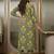 Women Striped Regular Kurta with Trousers