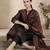 Women Printed Regular Chanderi Silk Kurta with Trousers & With Dupatta