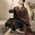 Women Printed Regular Chanderi Silk Kurta with Trousers & With Dupatta