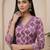 Women Ethnic Motifs Printed Regular Thread Work  Cotton Kurta with Trousers & With Dupatta