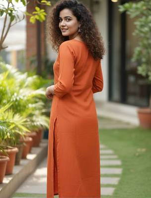 Women Ethnic Motifs Embroidered Regular Mirror Work Kurta with Trousers 3
