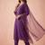 Women Ethnic Motifs Embroidered Thread Work Kurta with Trousers & With Dupatta