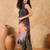 Women Spaghetti strap floral kurta with trousers