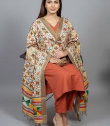 Women Ethnic Motifs Regular Kurta with Trousers & With Dupatta