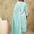Women Floral Embroidered Chikankari Kurta With Trousers & Dupatta