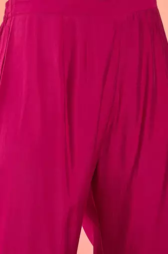 Women Ethnic Motifs Embroidered Regular Kurta with Trousers & Dupatta