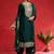 Women Ethnic Motifs Embroidered Kurta with Trouser & Dupatta